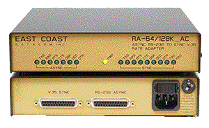 V.35 async to sync rate adapter picture